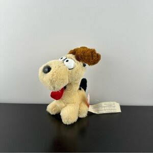 Vintage 1981 Odie from Garfield Plush Stuffed Animal Dakin Small 5” Collectible